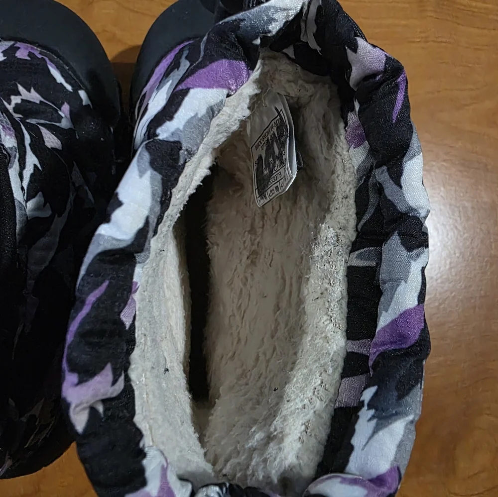 Bogs Kids Rain & Snow Boots Black Gray Purple